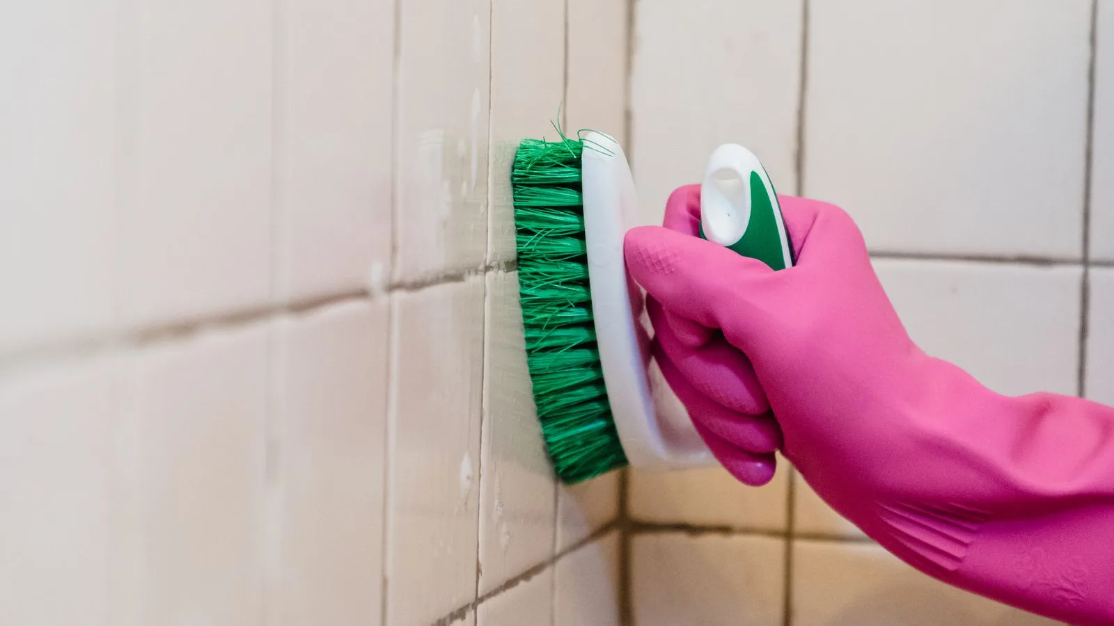 Restored tile grout lines looking clean and even in a Point Cook kitchen