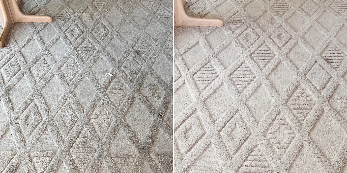High-traffic carpet brought back on a real job across Melbourne's west