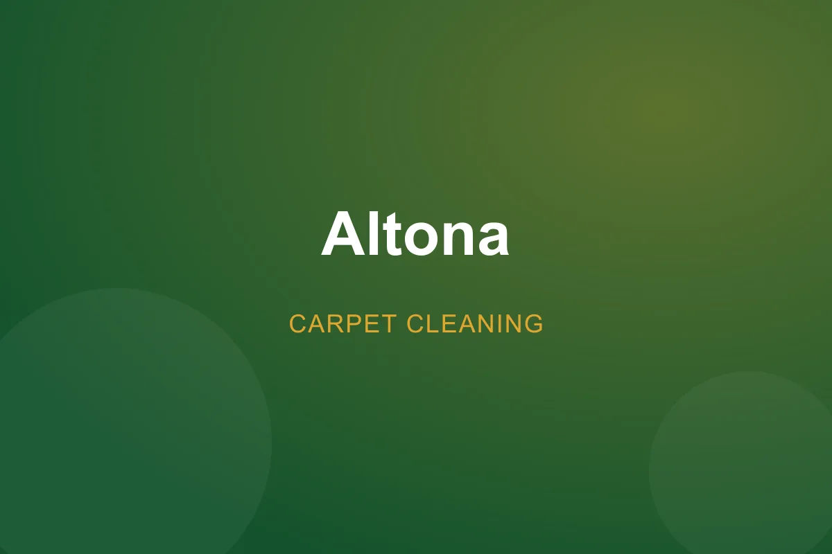Professional carpet cleaning in Altona, VIC
