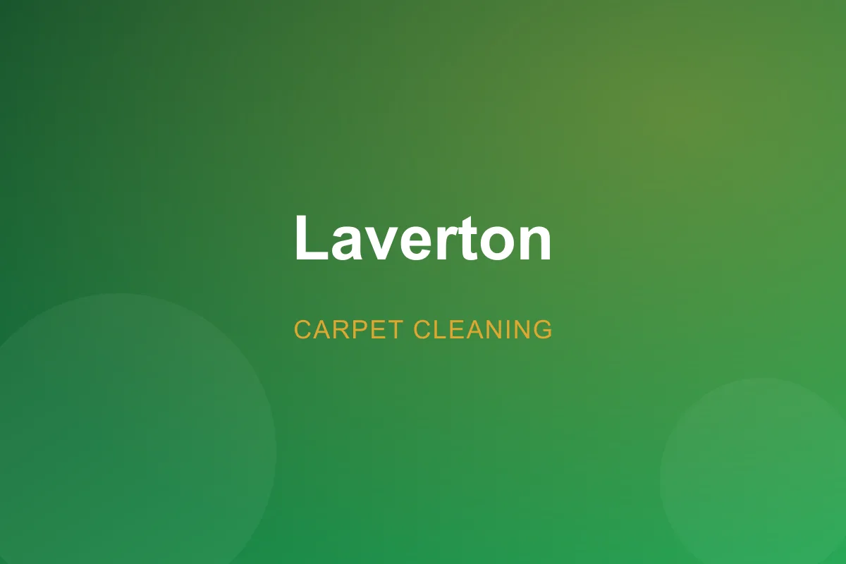 Professional carpet cleaning in Laverton, VIC