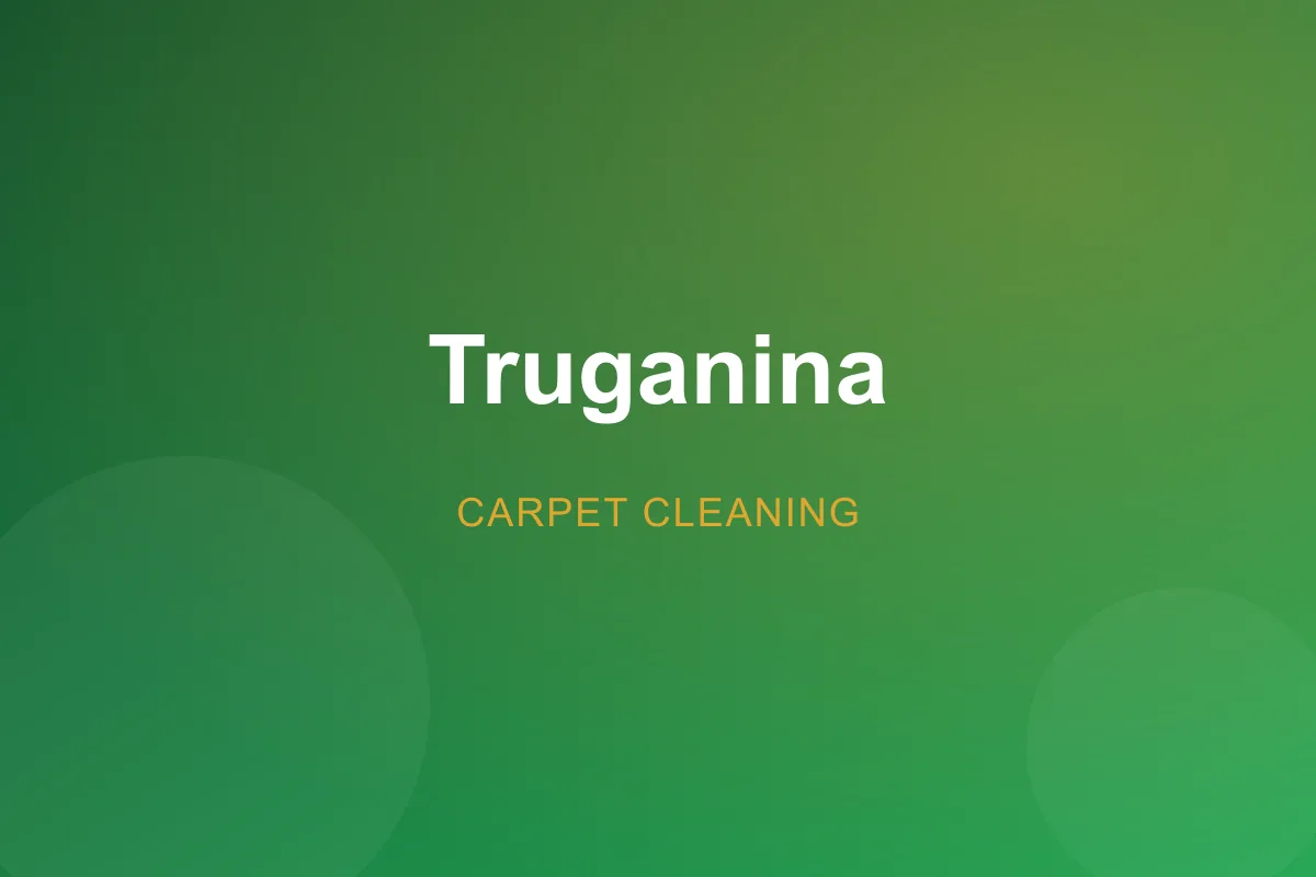 Professional carpet cleaning in Truganina, VIC