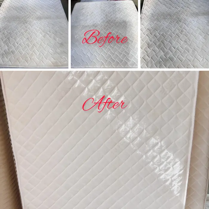 Mattress cleaning result by Green Lion Carpet Clean, Point Cook
