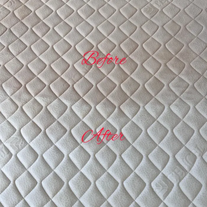 Mattress cleaning result by Green Lion Carpet Clean, Point Cook