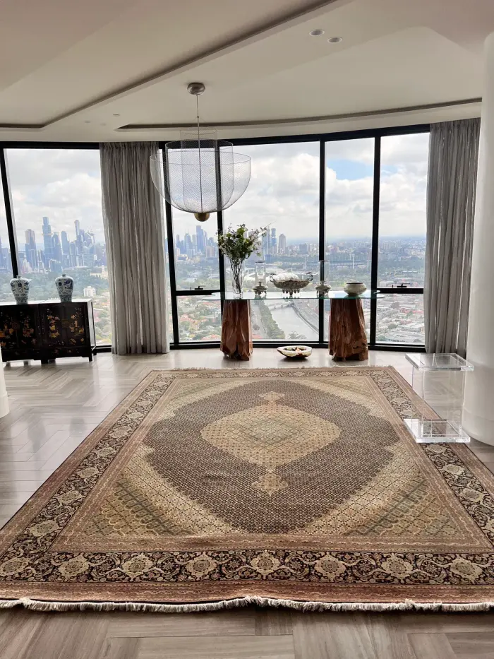 Rug cleaning result by Green Lion Carpet Clean, Point Cook