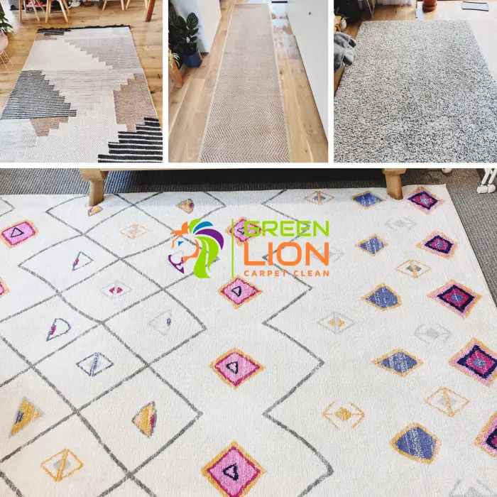 Rug cleaning result by Green Lion Carpet Clean, Point Cook
