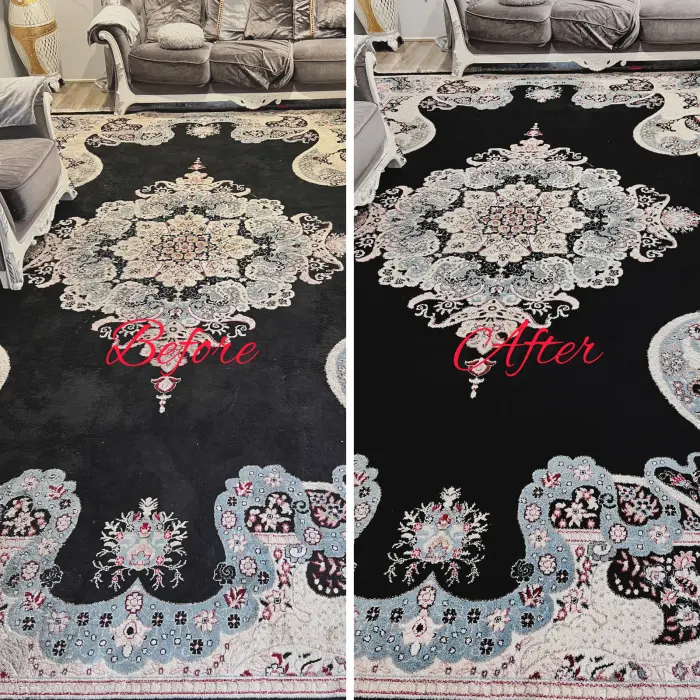 Rug cleaning result by Green Lion Carpet Clean, Point Cook
