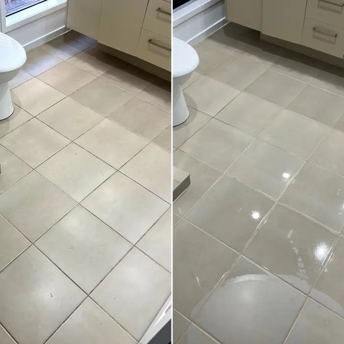 Tile & Grout cleaning result by Green Lion Carpet Clean, Point Cook