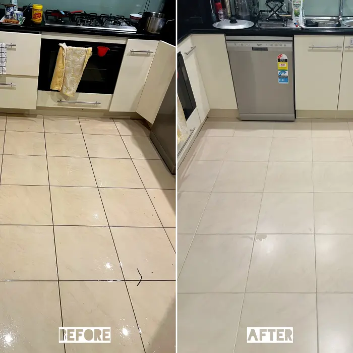 Tile & Grout cleaning result by Green Lion Carpet Clean, Point Cook