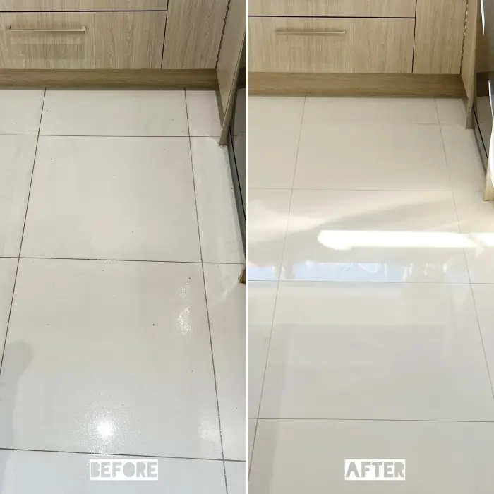 Tile & Grout cleaning result by Green Lion Carpet Clean, Point Cook