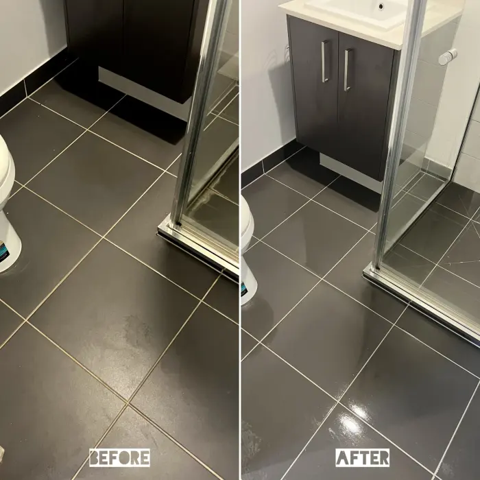 Tile & Grout cleaning result by Green Lion Carpet Clean, Point Cook
