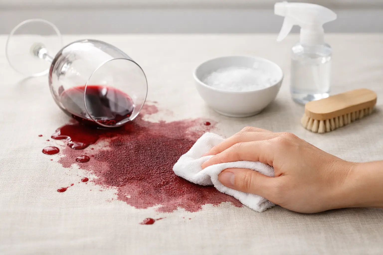 How to Get Red Wine Stains Out Fast